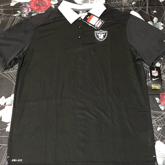 oakland raiders golf shirt
